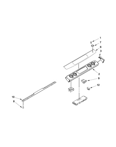 Control panel parts