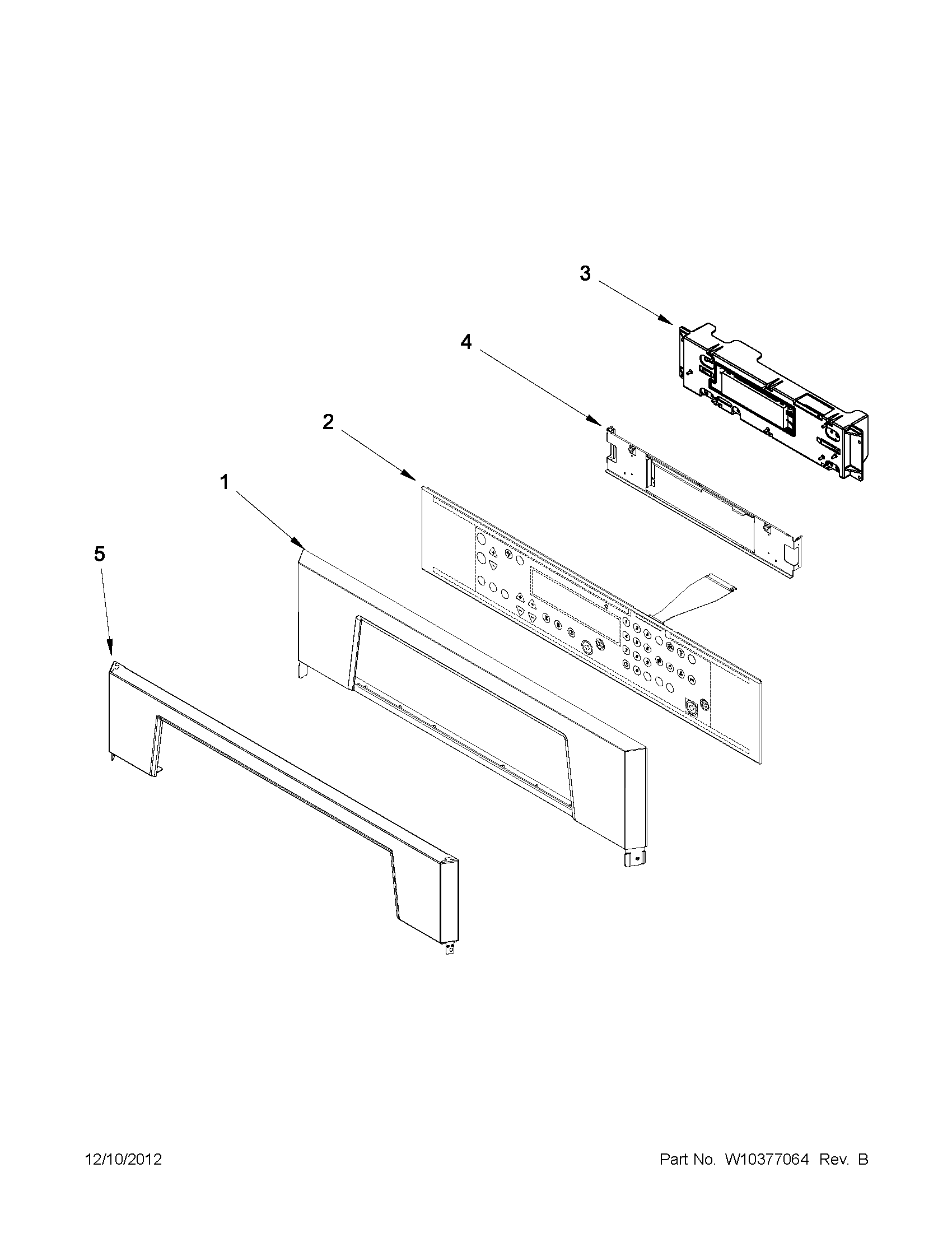 CONTROL PANEL PARTS