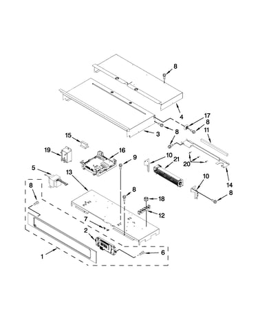 Control panel parts
