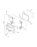 Oven door parts