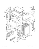 Cabinet, door and liner parts