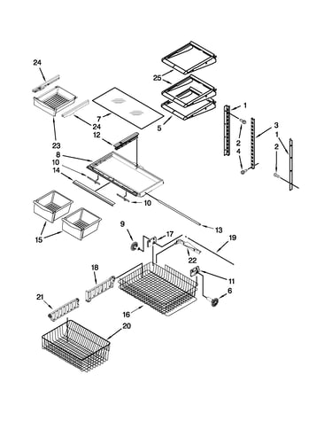 Shelf parts