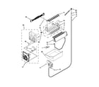 Whirlpool GB9FHDXWS08 icemaker parts diagram