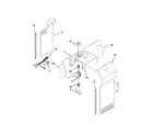 Ikea ISF25D2XBM00 air flow parts diagram