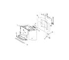 KitchenAid KHHC2090SBL2 cabinet and installation parts diagram