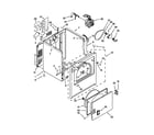Maytag 4GMEDC100YQ0 cabinet parts diagram