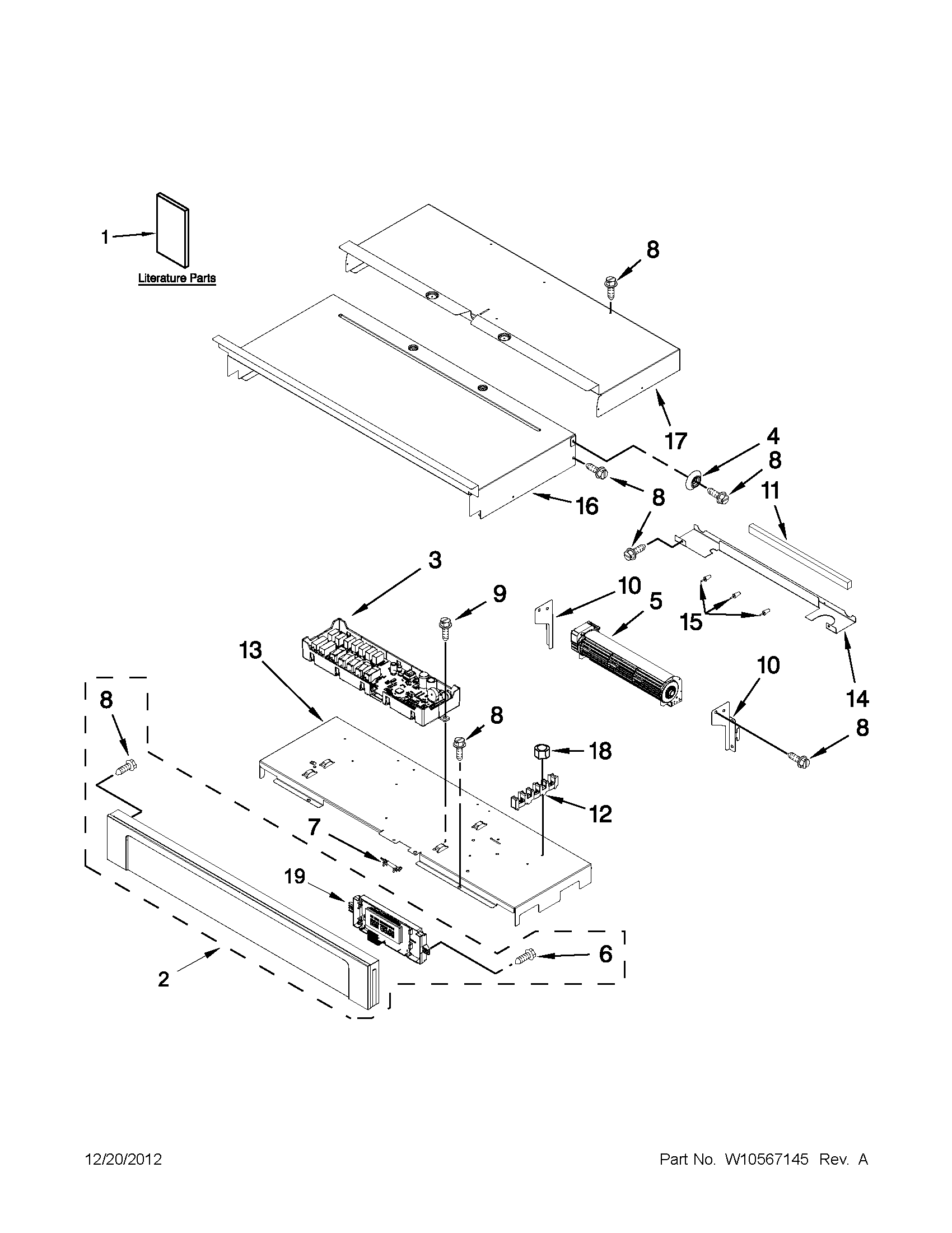 CONTROL PANEL PARTS