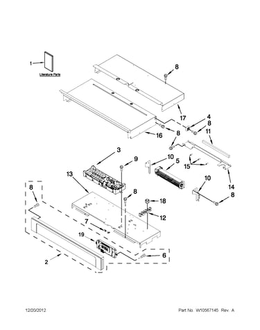 Control panel parts