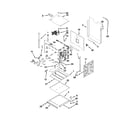 Jenn-Air JJW2830WS02 lower oven parts diagram