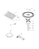 Rack and turntable parts