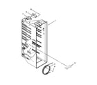 Whirlpool WRS346FIAB00 refrigerator liner parts diagram