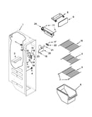 Freezer liner parts
