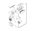 Whirlpool WRS346FIAW00 icemaker parts diagram