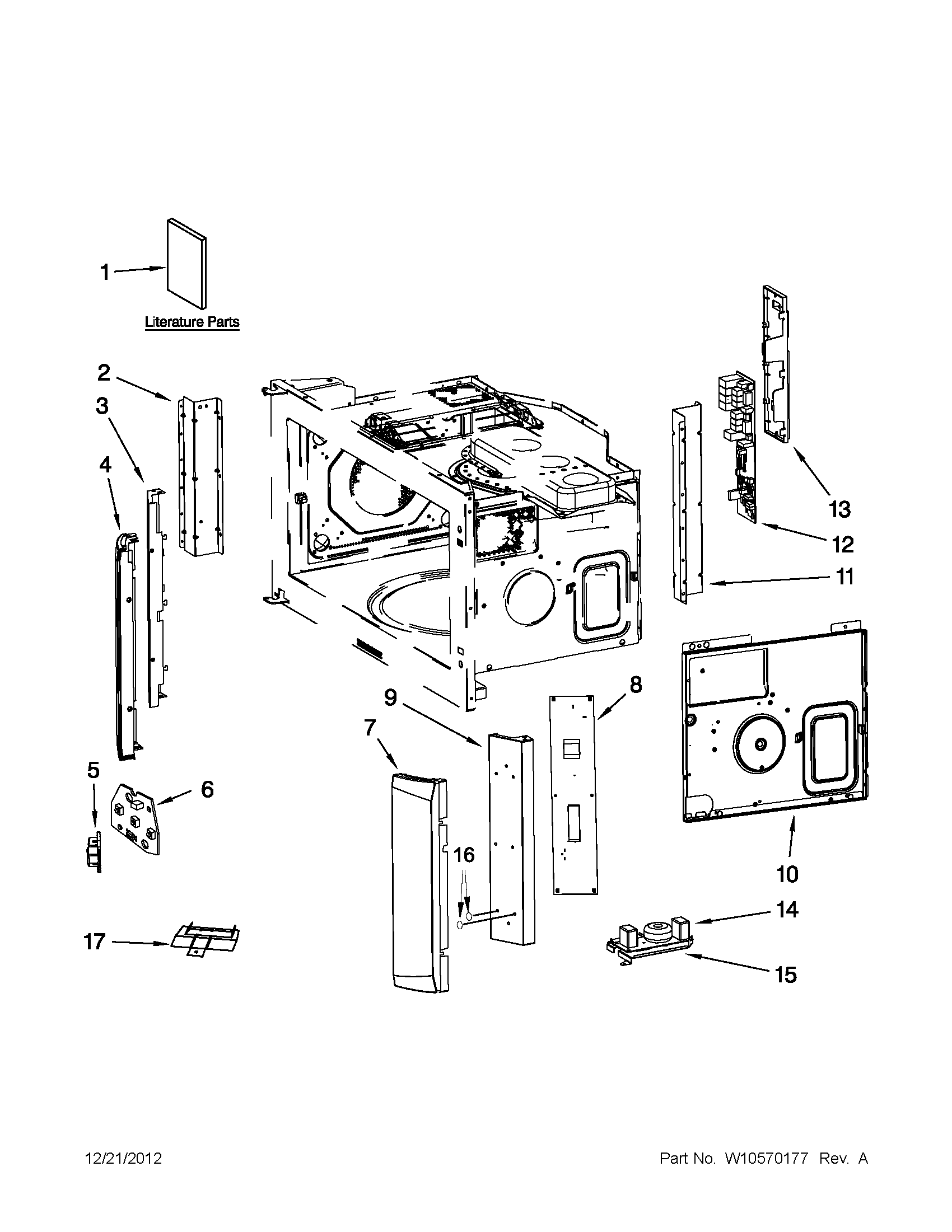 Control board parts