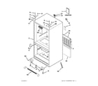 Whirlpool GX5FHTXVY010 cabinet parts diagram