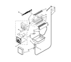 Whirlpool GX5FHTXVY010 icemaker parts diagram