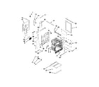 Whirlpool YGGE390LXQ03 chassis parts diagram