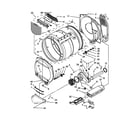 Maytag 3LMEDC300YW1 bulkhead parts diagram