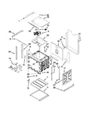 Upper oven parts
