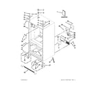 Maytag MFI2665XEW7 cabinet parts diagram