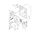 Maytag MFI2665XEW7 refrigerator liner parts diagram