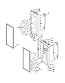 Refrigerator door parts
