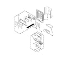 Maytag MFI2665XEB7 dispenser front parts diagram