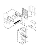 Dispenser front parts