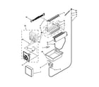 Maytag MFF2558VEW7 icemaker parts diagram