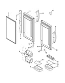 Refrigerator door