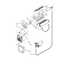 Maytag MSF22D4XAB00 ice maker diagram