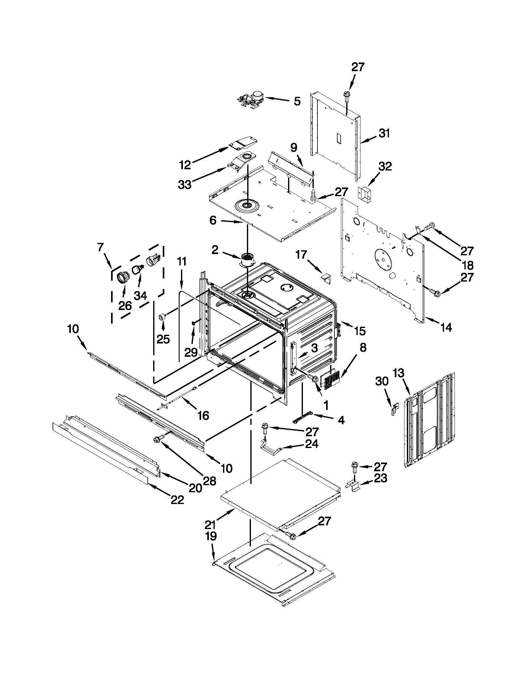 Oven parts