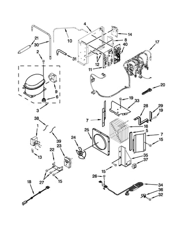 Upper unit parts