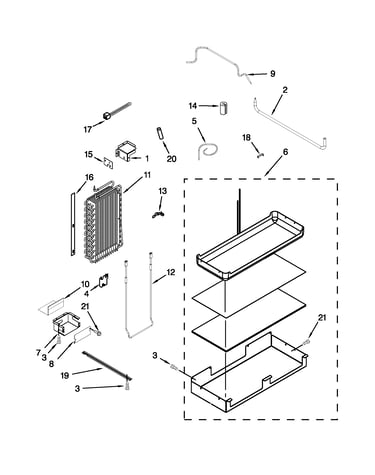 Lower unit & tube parts