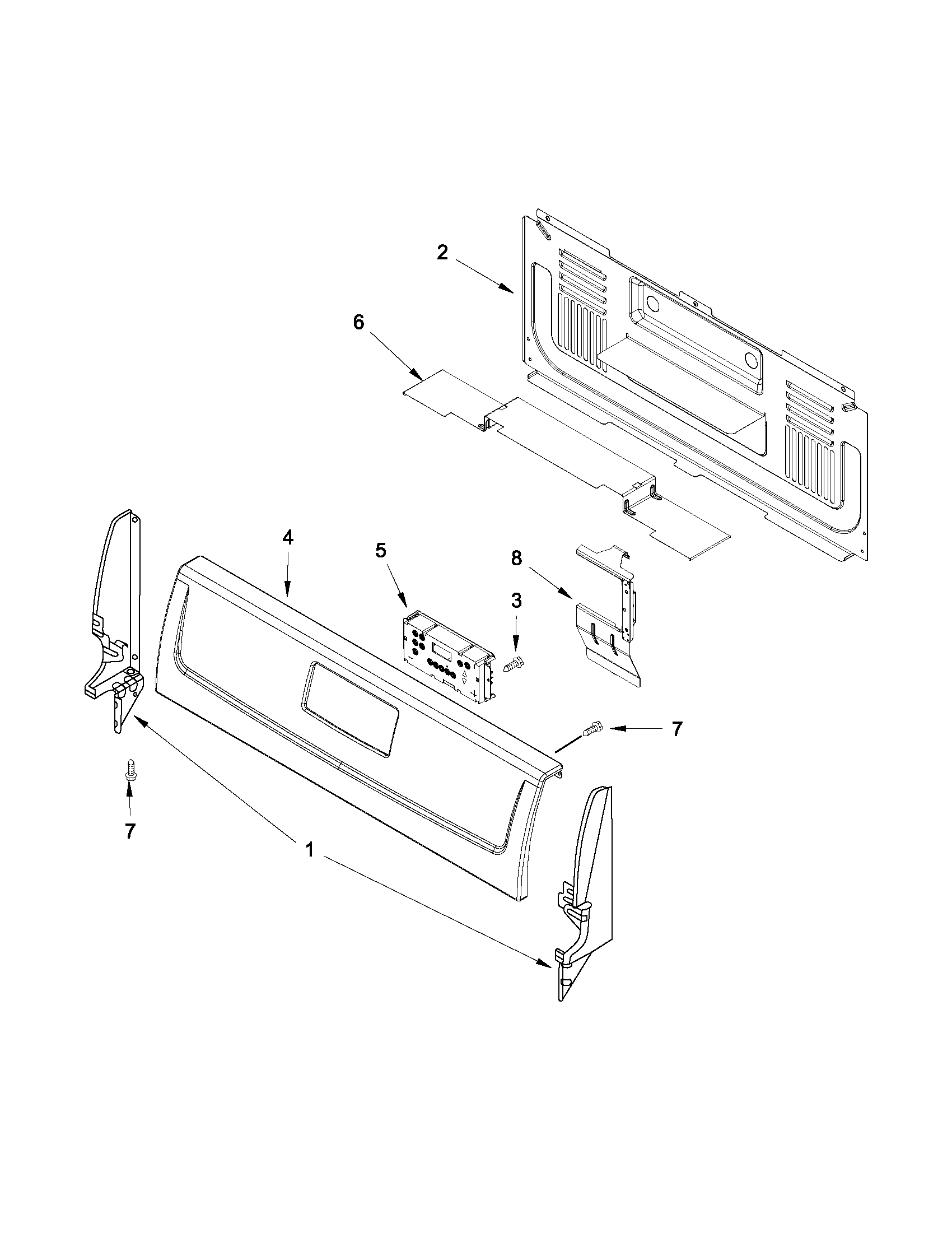 Backguard parts