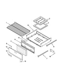 Oven and broiler parts