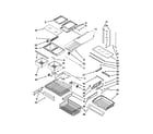 Maytag MFF2558VEB8 shelf parts diagram