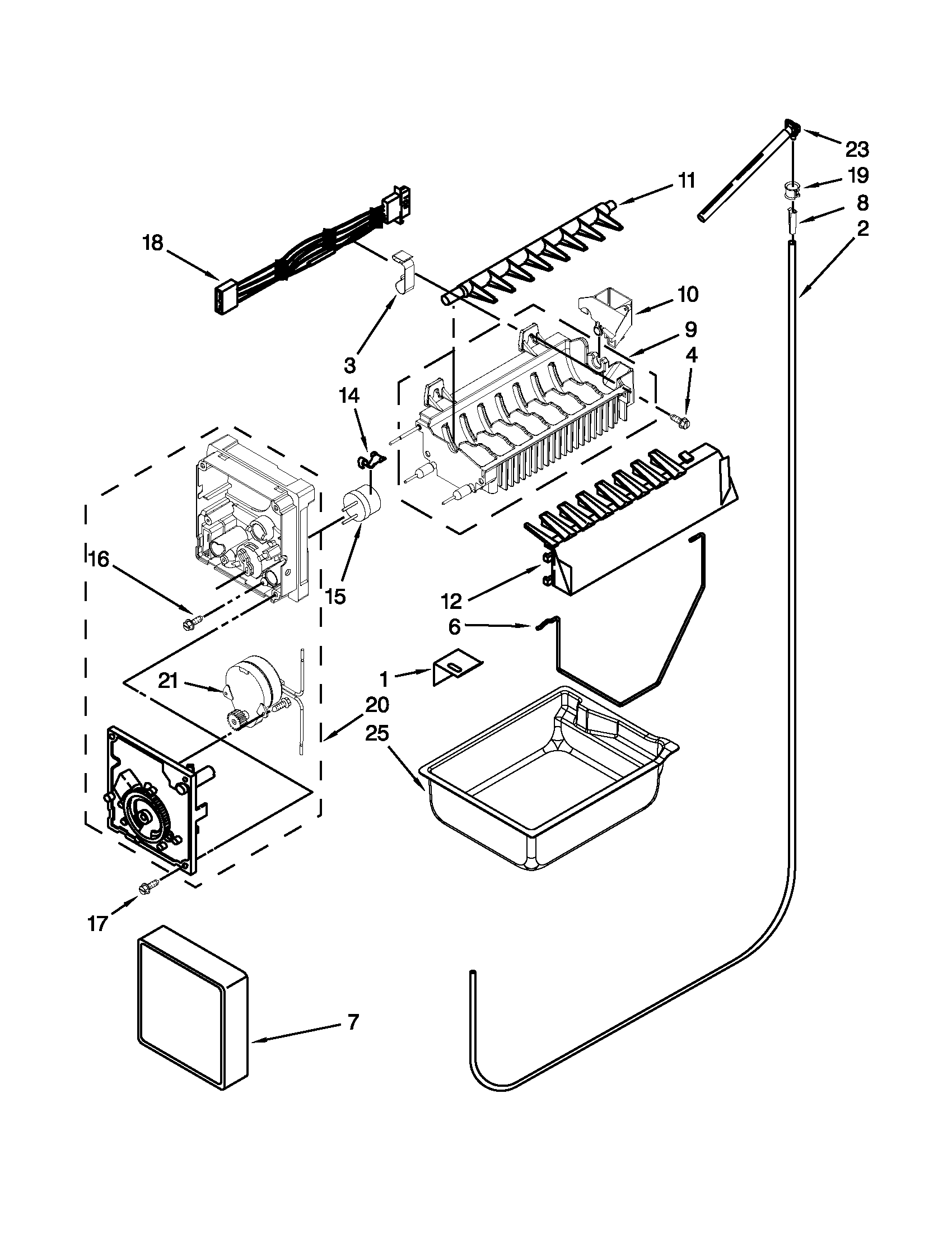 Icemaker parts