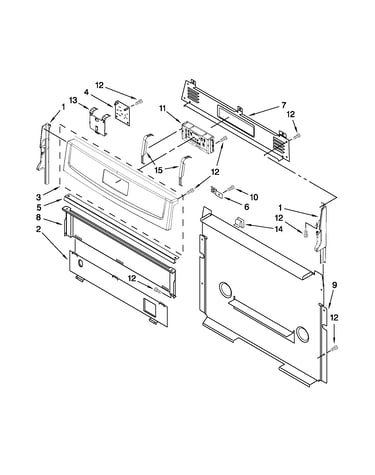 Control panel parts