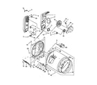 Whirlpool 7MWGD1601AW0 bulkhead parts diagram