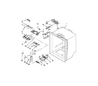 Whirlpool GX5FHTXVQ07 refrigerator liner parts diagram