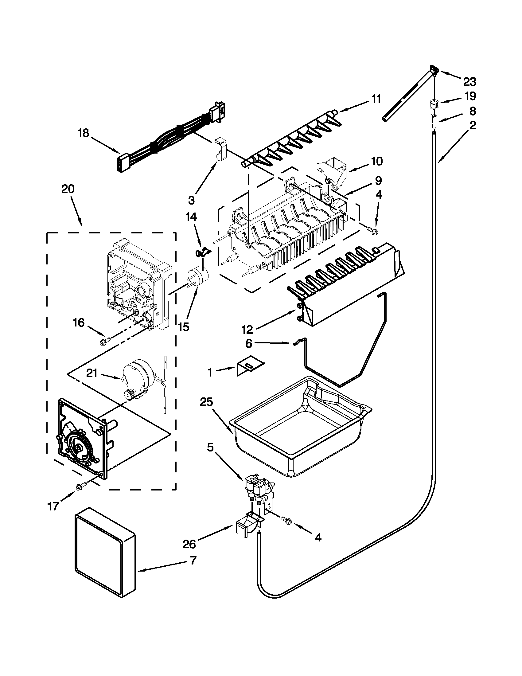 ICEMAKER PARTS