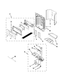 Dispenser front parts