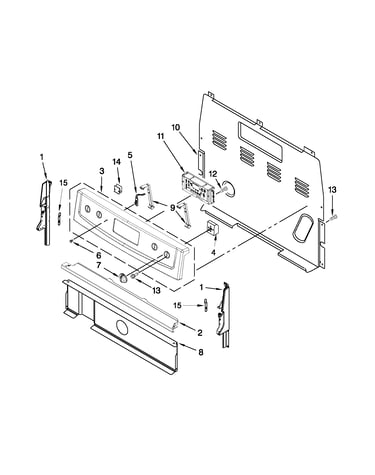 Control panel parts