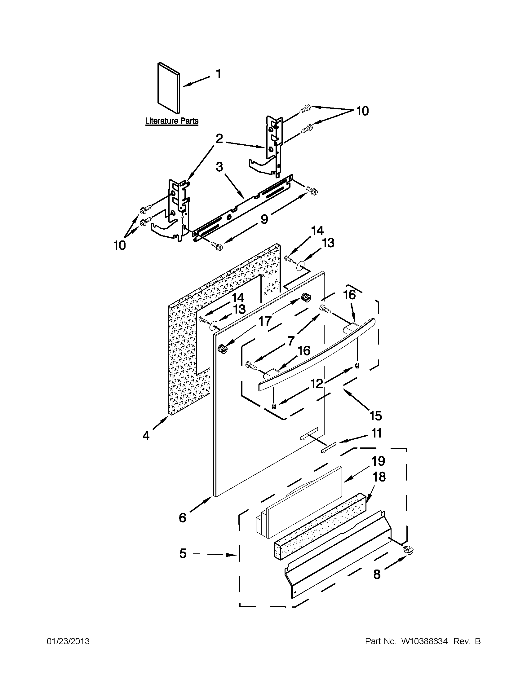 Door panel parts