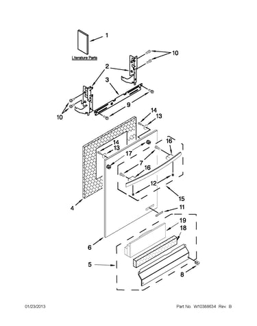 Door panel parts