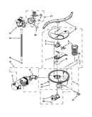 Pump, washarm and motor parts