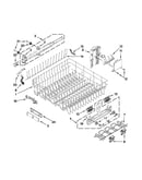 Upper rack and track parts