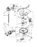 Pump, washarm and motor parts