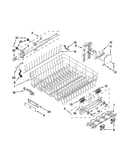 Upper rack and track parts